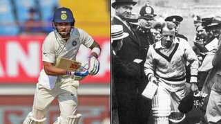Virat Kohli quickest to 24th Test ton after Bradman