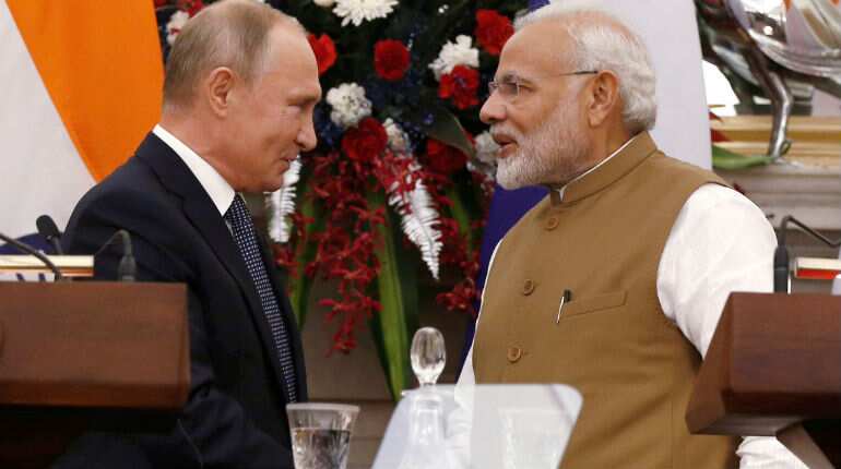 Putin lauds PM Modi for 'Make in India' initiative, says no harm if Russia adopts ‘friend's’ template