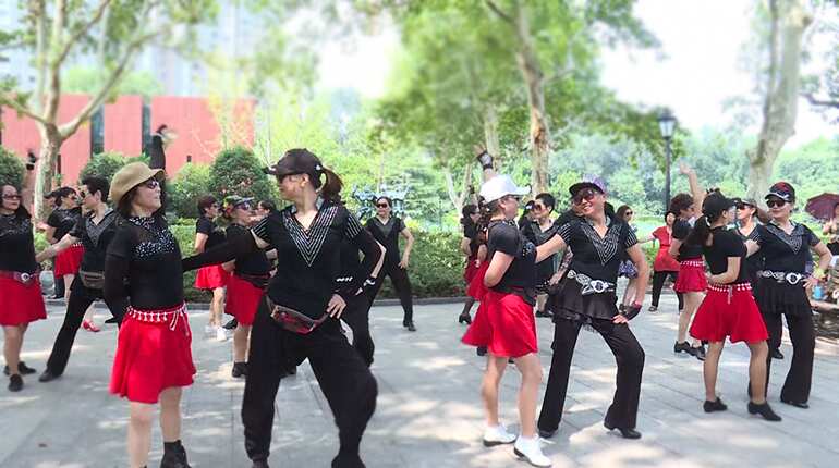 Forever young: China's 'dancing aunties' kick up their heels