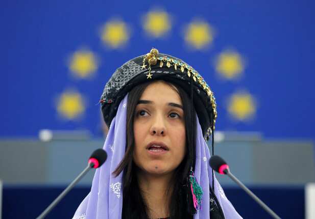 Wasn't easy for me to talk about being a sex slave, says Nobel Peace Prize winner Nadia Murad Wasn't easy for me to talk about being a sex slave, says Nobel Peace Prize winner Nadia Murad