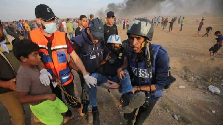 Two Palestinians killed in clashes with Israeli army: Gaza ministry