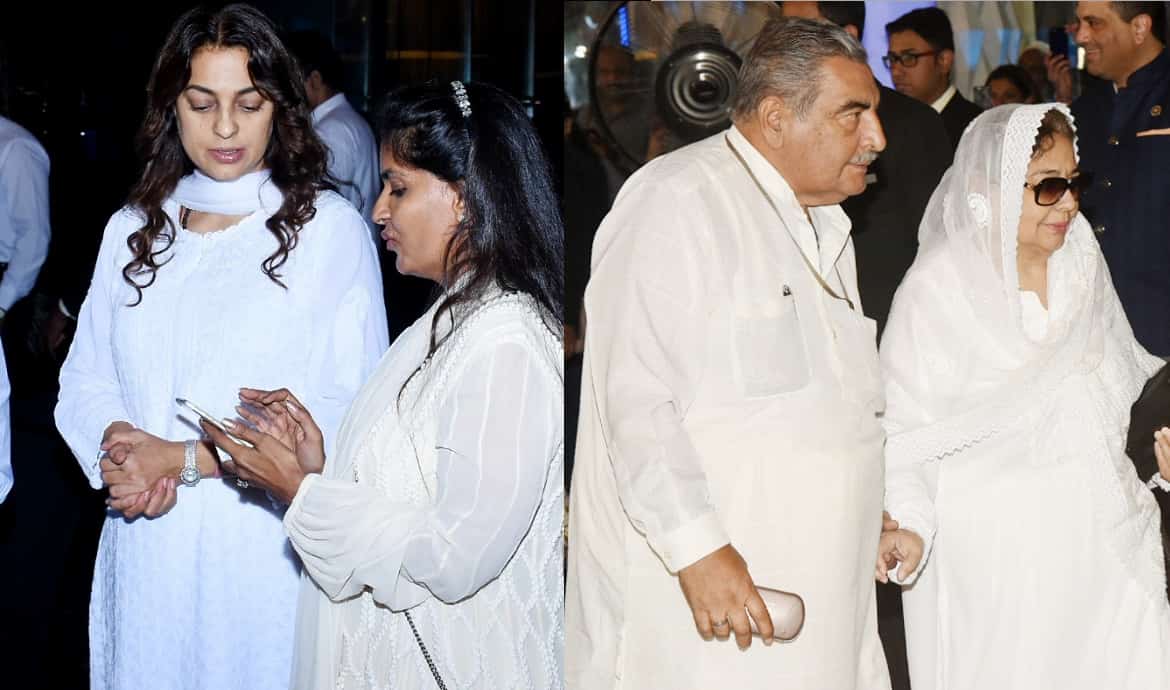 Prayer meeting for Krishna Raj Kapoor