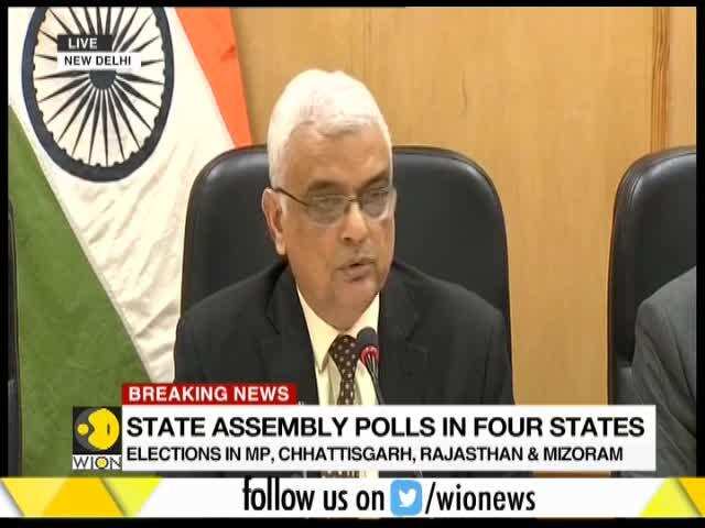Election Commission announces poll dates for five states, counting on ...