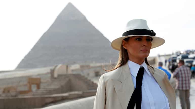 Melania Trump wraps up Africa visit, laments attention on her clothes