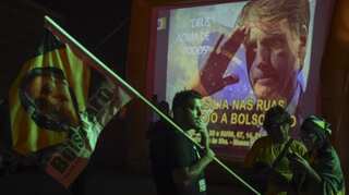 Far-right Bolsonaro wins 1st round Brazil election, run-off uncertain