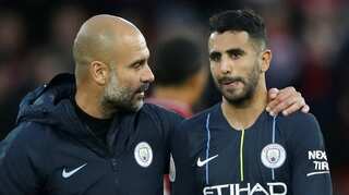 City's Mahrez misses late penalty in stalemate at Liverpool