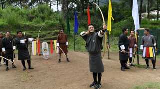 Living by the bow and arrow in Bhutan