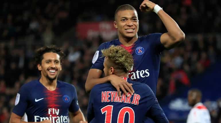 Mbappe, Neymar unlock Lille as PSG lay claim to new win record