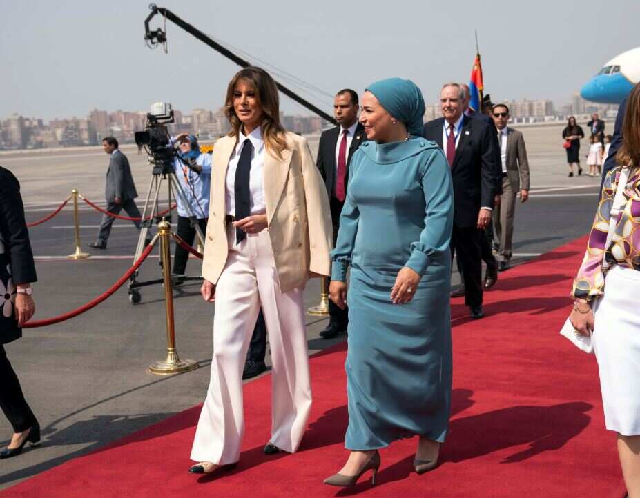 'Focus on what I do, not what I wear,' Melania Trump