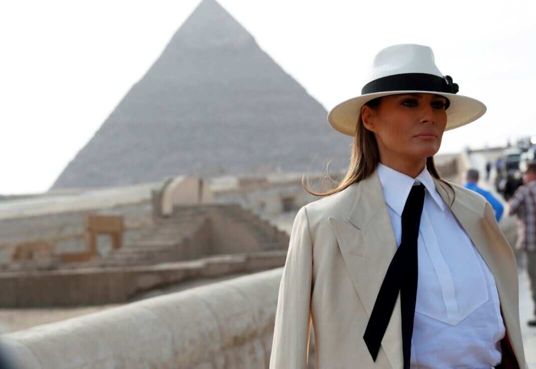 Melania's first major solo trip abroad 