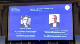 US duo William Nordhaus, Paul Romer win Nobel Prize in Economics