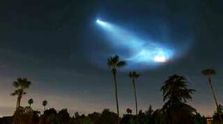 Watch: SpaceX Falcon 9 launch lights up California night sky, wow onlookers