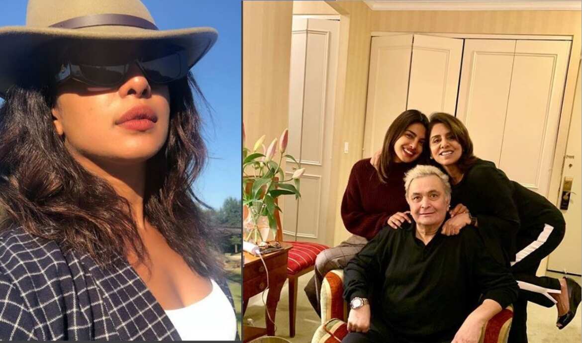 Priyanka Chopra, Neetu Kapoor, Rishi Kapoor spend quality time in USA Priyanka Chopra, Neetu Kapoor, Rishi Kapoor spend quality time in USA
