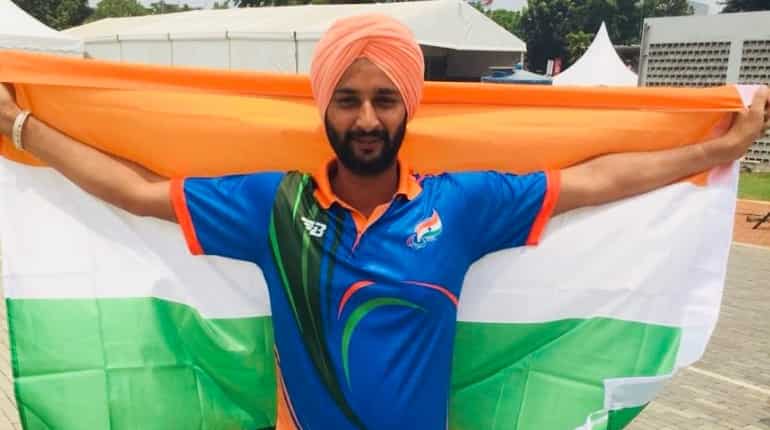 Archer Harvinder Singh wins gold at Asian Para Games Archer Harvinder Singh wins gold at Asian Para Games