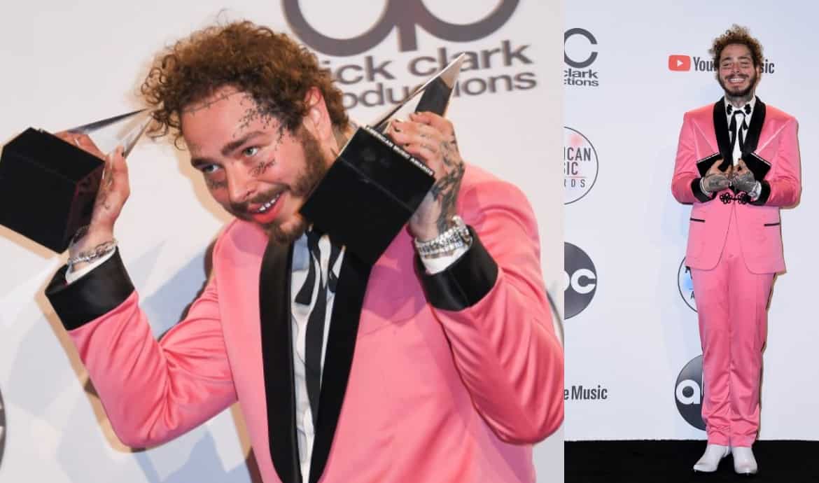 Hollywood stars at American Musical Awards 2018
