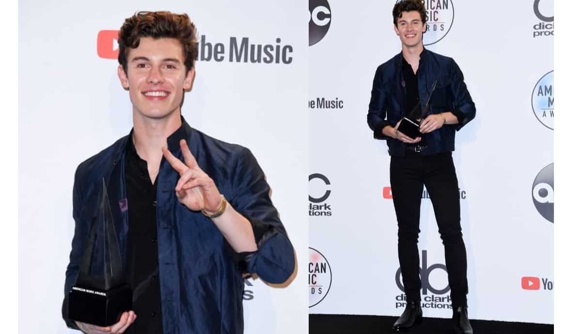Hollywood stars at American Musical Awards 2018