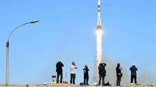 Russia stages first Soyuz launch since accident