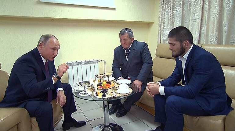 Putin says Nurmagomedov doesn't deserve harsh punishment