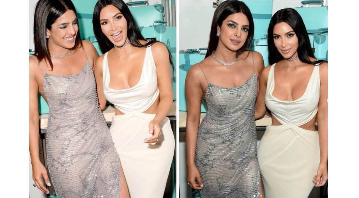 Priyanka Chopra turns up the heat with Kim Kardashian at a Tiffany & Co. event Priyanka Chopra turns up the heat with Kim Kardashian at a Tiffany & Co. event