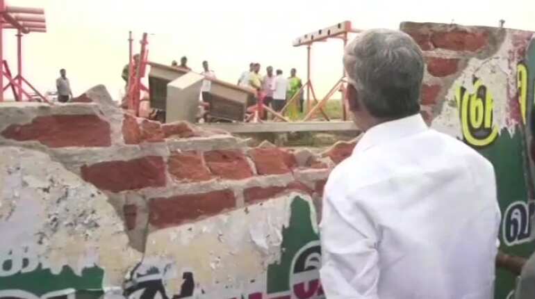 Air India Express plane with 136 on board hits Trichy airport wall during take-off Air India Express plane with 136 on board hits Trichy airport wall during take-off