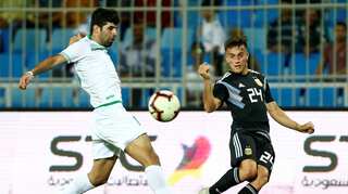 Four-goal Argentina too strong for Iraq in Saudi friendly