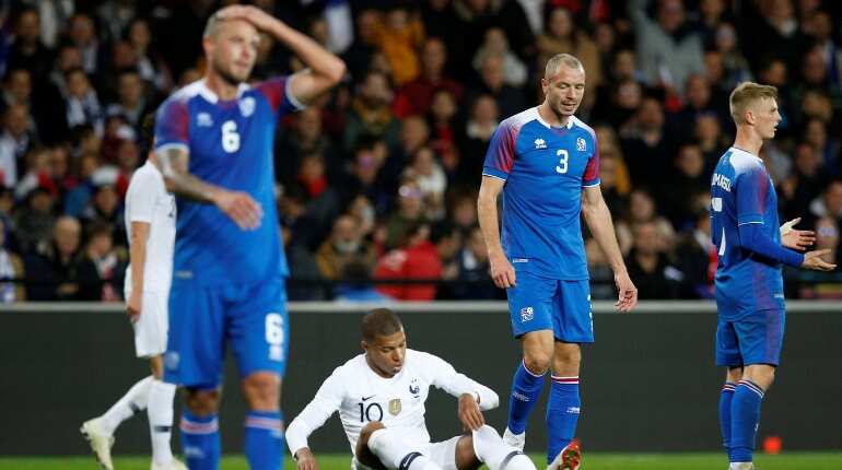 Mbappe saves French blushes in 2-2 draw with Iceland Mbappe saves French blushes in 2-2 draw with Iceland