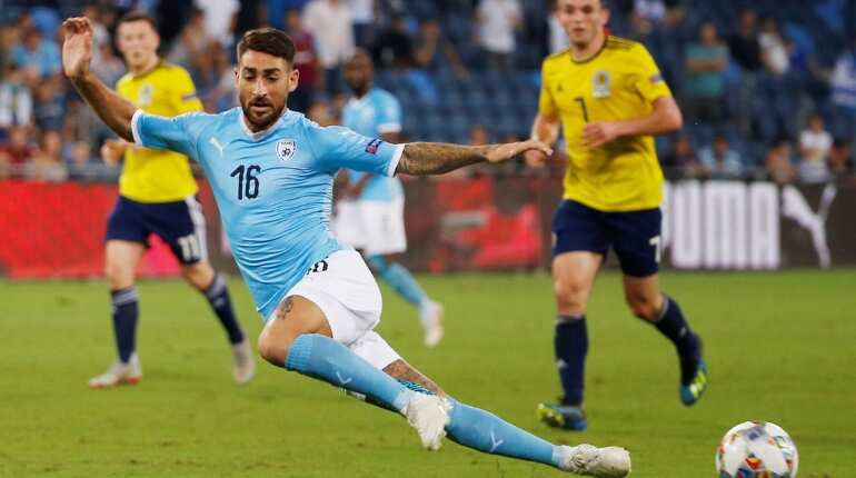 Israel beat 10-man Scotland thanks to Tierney own goal Israel beat 10-man Scotland thanks to Tierney own goal