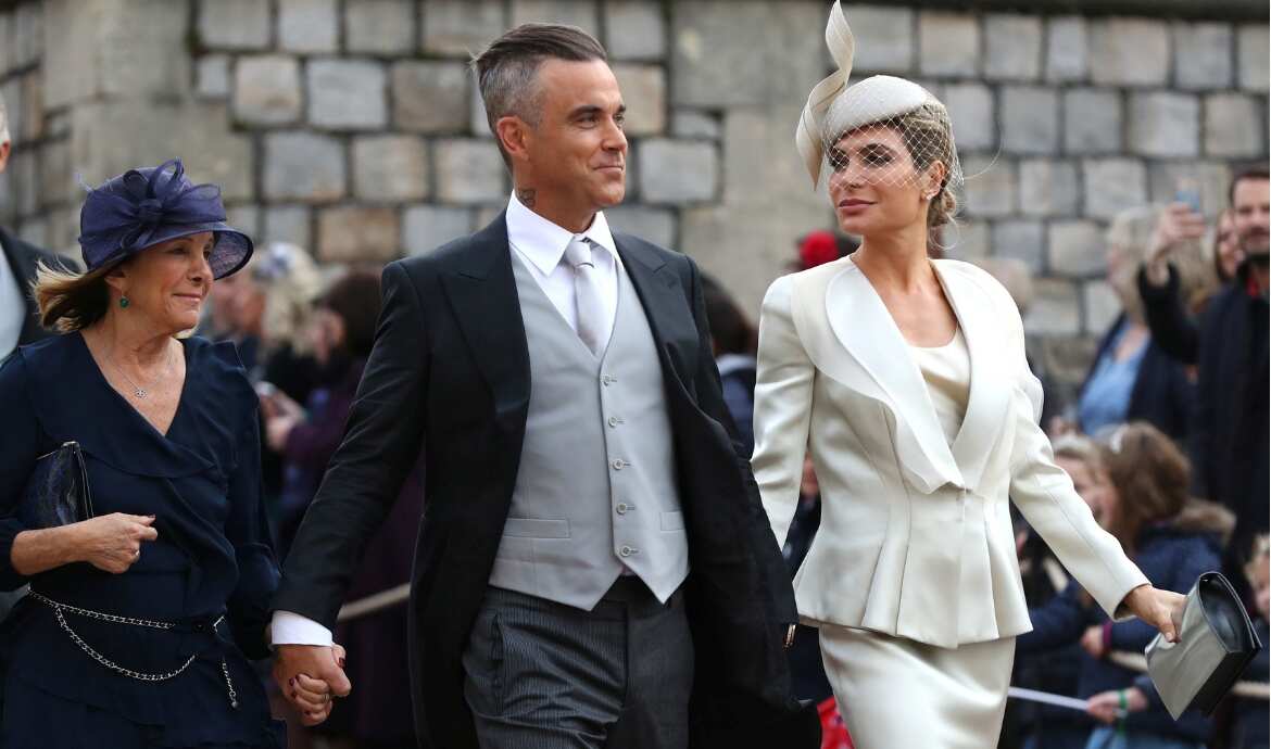 The celebrity guests at the wedding