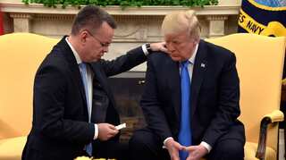 Freed US pastor home from Turkey, meets Trump at White House