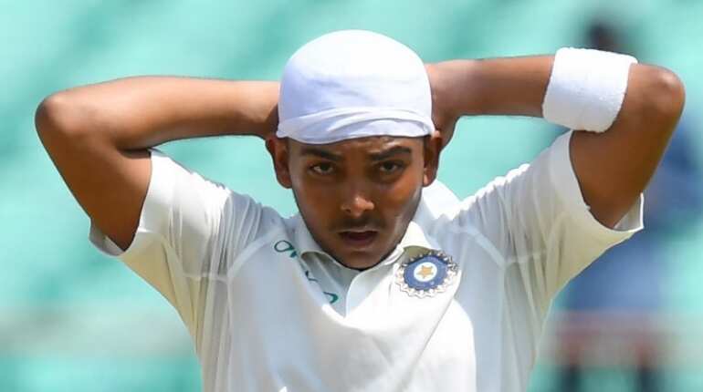 Opener Prithvi Shaw asked to lose weight before being considered for Team India: Reports