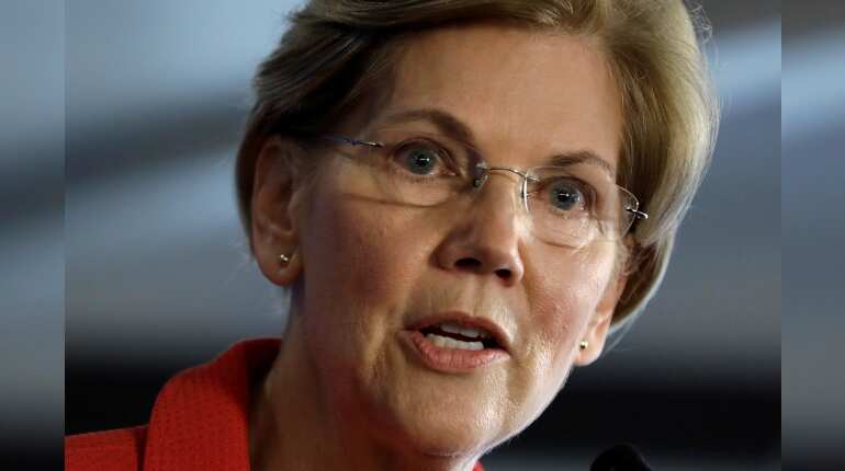 Democrat Warren takes step to challenge Trump in 2020 presidential polls