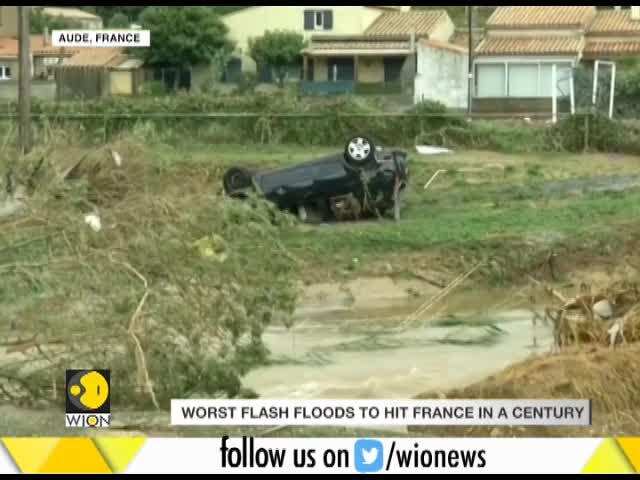 Flash floods kill 13 people in South West France