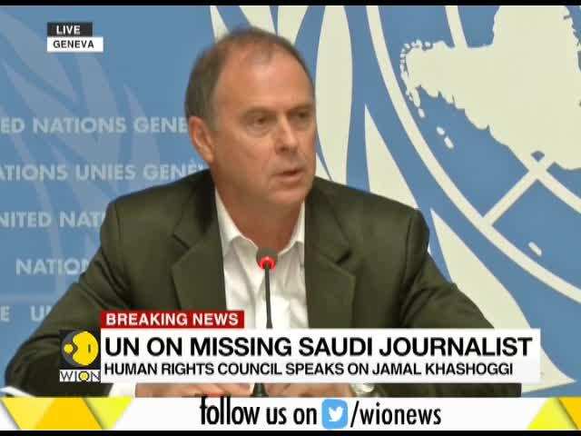 Human Rights council speaks on missing journalist Jamal Khashoggi