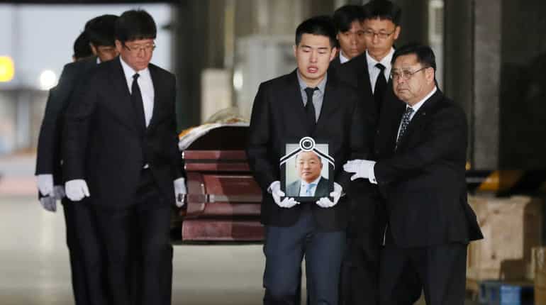 Bodies of five South Korean mountaineers killed in Himalayas brought home