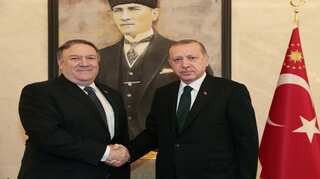 Mike Pompeo discusses Khashoggi's disappearance with Turkish President Erdogan