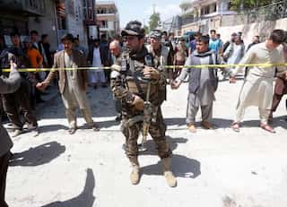 Afghan election candidate killed by bomb under office chair