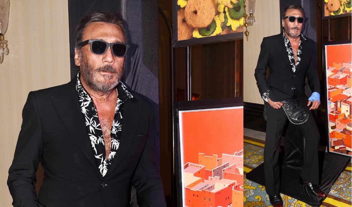 Jackie Shroff at the fundraiser (Source: Yogen Shah)