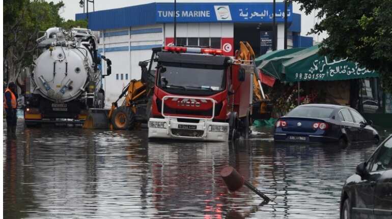 Flash floods in Tunisia leave five dead, two missing