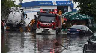 Flash floods in Tunisia leave five dead, two missing