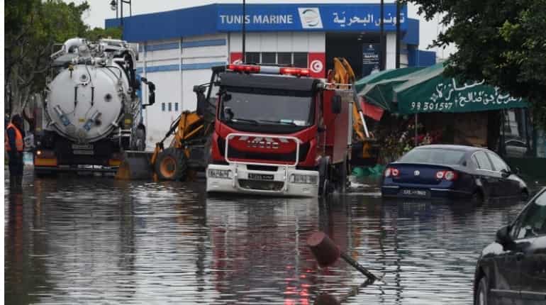 Flash floods in Tunisia leave five dead, two missing