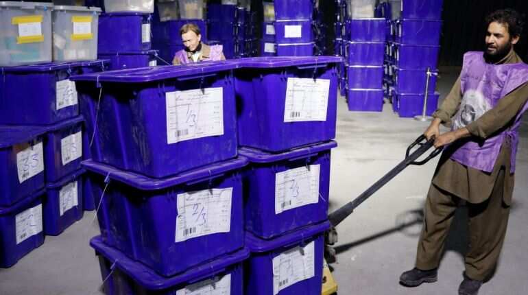 Afghans gear to vote despite ongoing crisis in as many as 20 out of 34 provinces