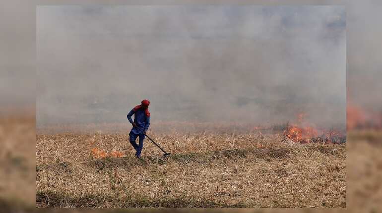 Delhi holds breath as burning farms herald pollution season