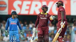 1st ODI: Shimron Hetmyer ton hauls Windies back into contention against India