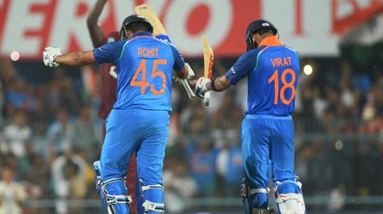 5th ODI: Rohit, Kohli chase down Windies total in 14.5 overs, clinch series 3-1