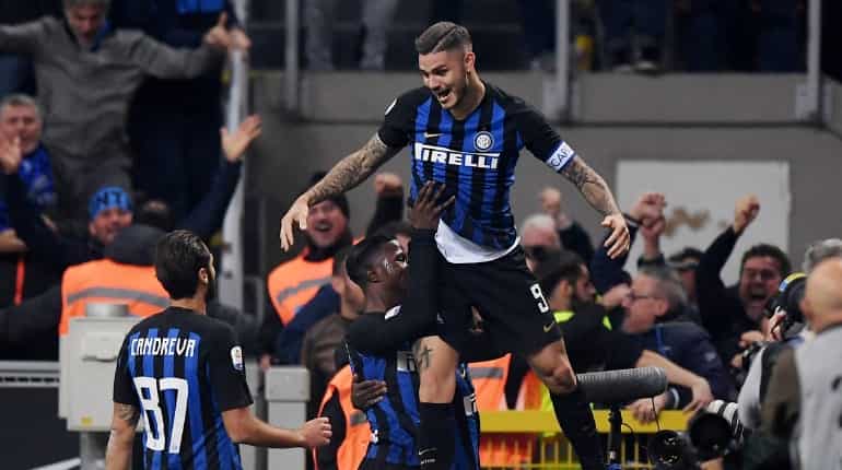 Mauro Icardi snatches stoppage time winner for Inter in derby