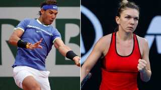 Tennis rankings: Rafael Nadal, Simona Halep retain top spots