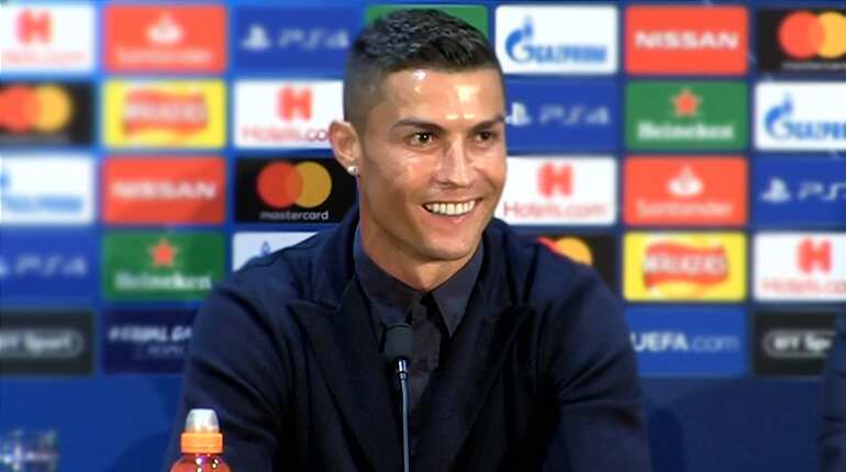 Watch: I won't lie, I'm a happy man, says Ronaldo on Kathryn Mayorga Watch: I won't lie, I'm a happy man, says Ronaldo on Kathryn Mayorga