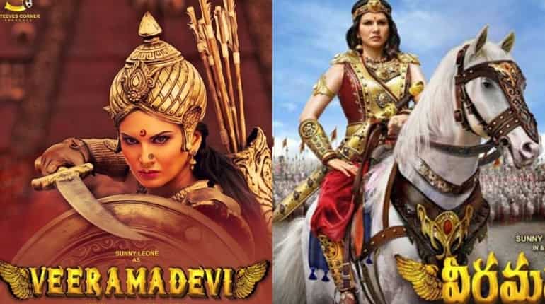 Sunny Leone's 'Veeramahadevi' faces protests from fringe outfits in Karnataka Sunny Leone's 'Veeramahadevi' faces protests from fringe outfits in Karnataka