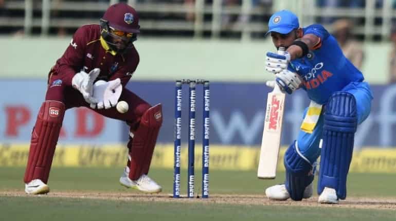 IND vs WI: Fifties from Kohli, Rayudu resurrect Indian innings in 2nd ODI IND vs WI: Fifties from Kohli, Rayudu resurrect Indian innings in 2nd ODI