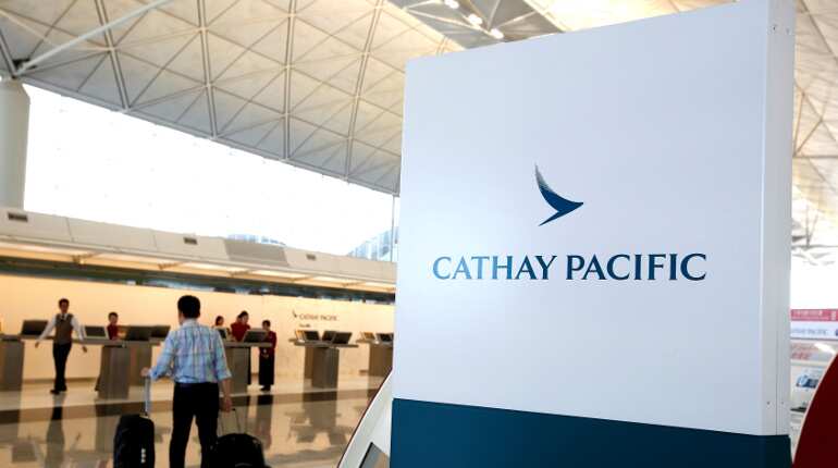 Cathay Pacific airlines shares plunge after data leak revelation